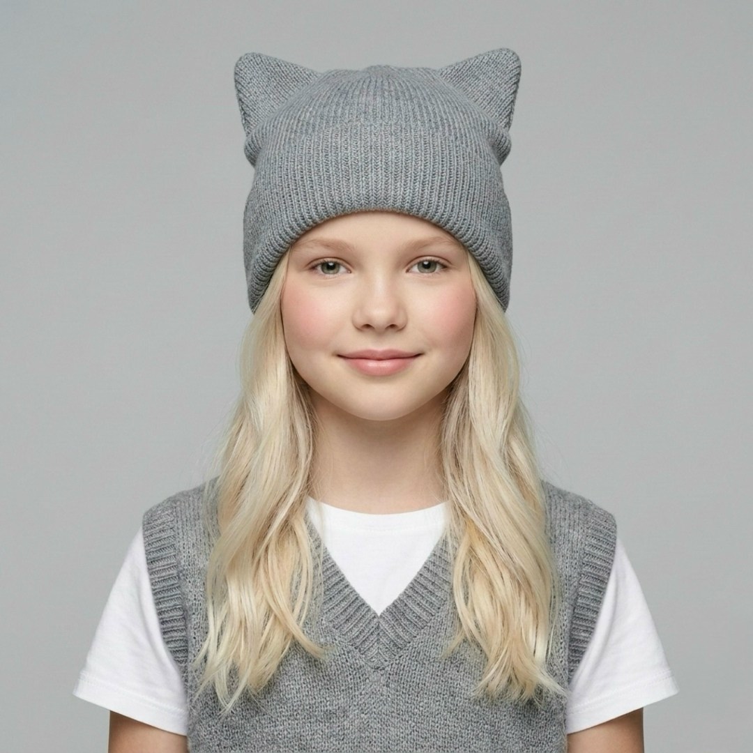 шапка с ушками для девочки,демисезонная шапка для девочки,шапка для девочки,шапка с ушками для девочки зимняя,шапка с ушками