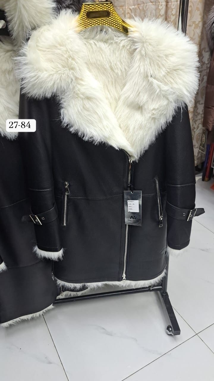 дубленка женская,aftf basic дубленка черная авиатор,дубленка,дубленка стелла росса,дубленка авиатор