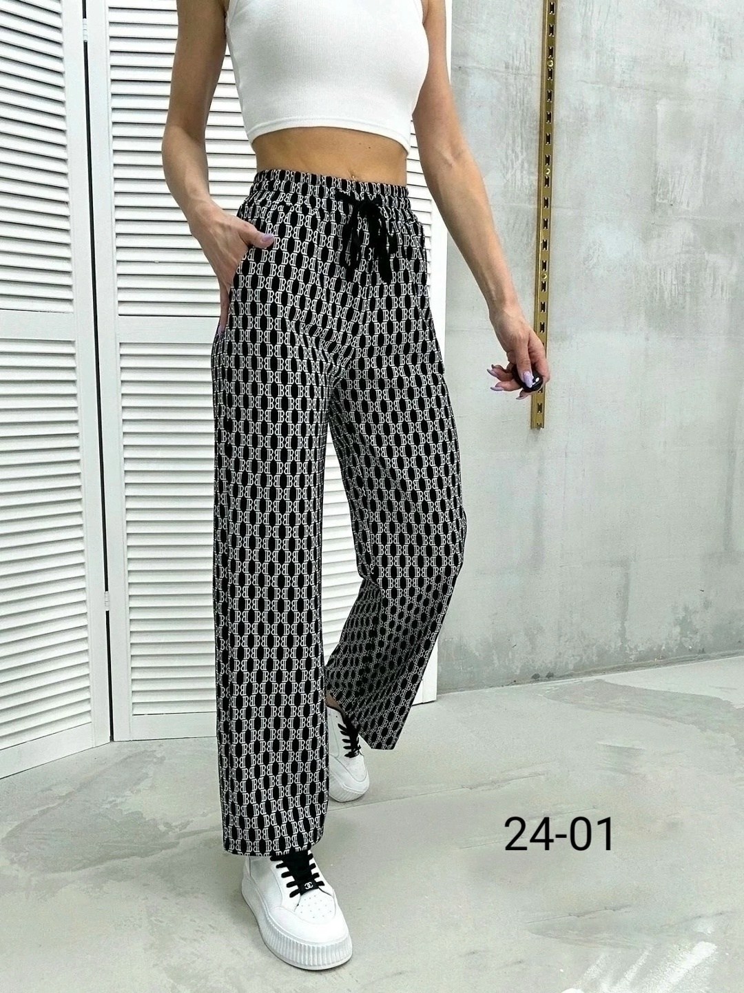 повседневные штаны,женские штаны,широкие брюки палаццо на резинке,штаны в клетку,прямые штаны