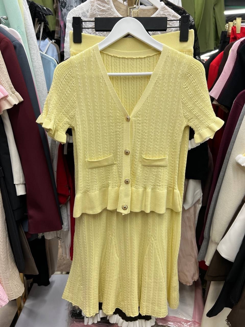 костюм юбка и свитер,трикотажный костюм,вязаный кардиган,кардиган женский,кардиган