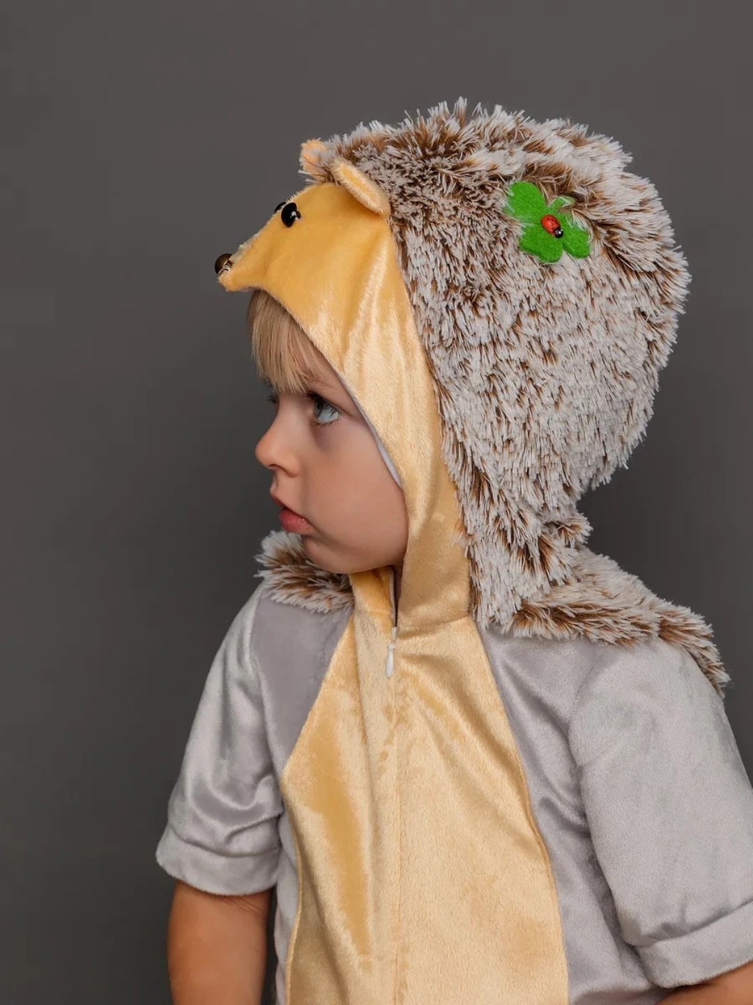 костюм карнавальный ёжик степка,карнавальный костюм ежика,костюм ежика для мальчика,детский костюм ежика,карнавальный костюм волк