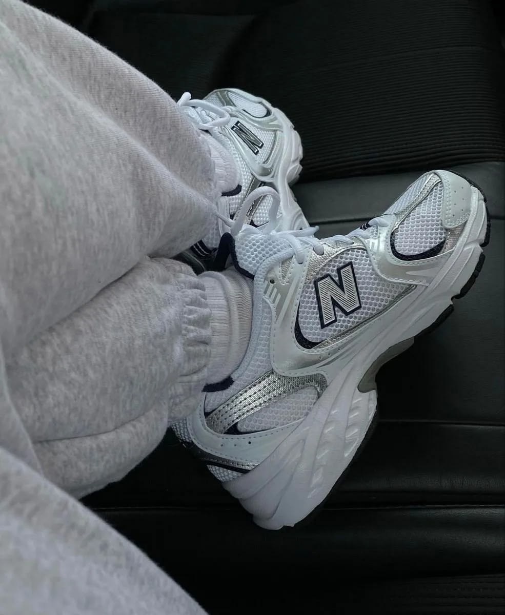 кроссовки new balance 530,new balance 530 white silver navy,кроссовки new balance,кроссовки нью баланс 530,new balance 53 sneakers