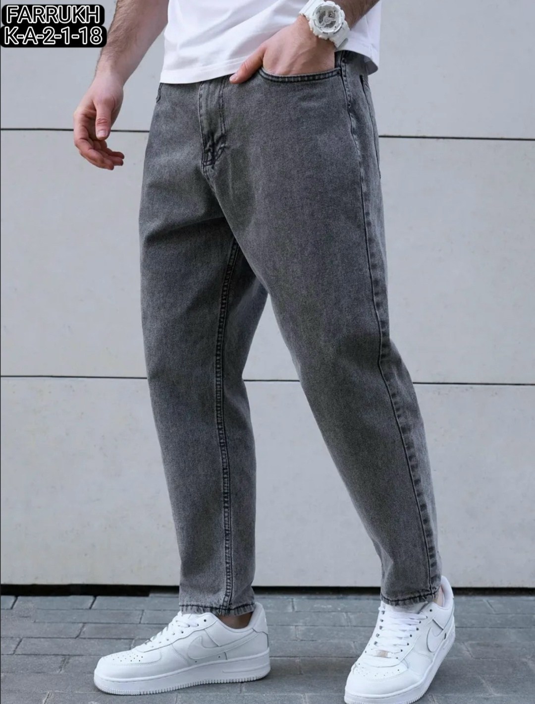 джинсы бананы широкие mygang цвет серый,джинсы мужские "бананы" классические,джинсы бананы мужские серые,мужские джинсы,джинсы бананы серые прямые зауженные мом