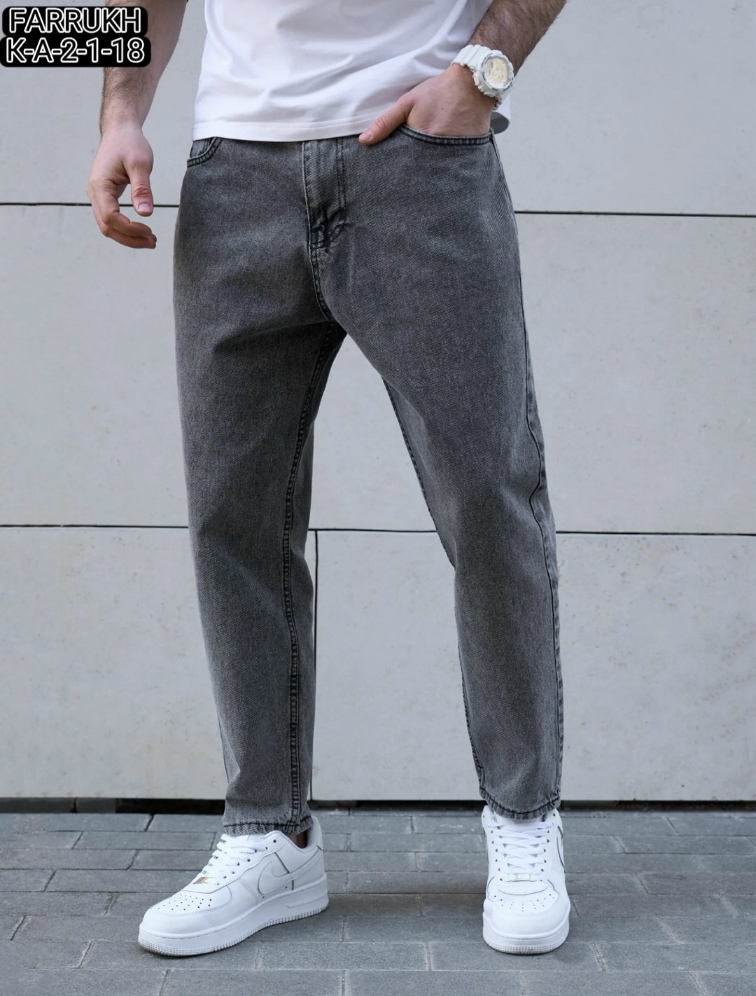 джинсы бананы широкие mygang цвет серый,джинсы мужские "бананы" классические,джинсы бананы мужские серые,мужские джинсы,джинсы бананы серые прямые зауженные мом