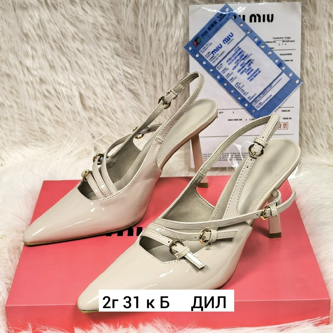 ,женские туфли,женские босоножки,туфли miu miu,кожаные босоножки miu miu белые на высоком каблуке