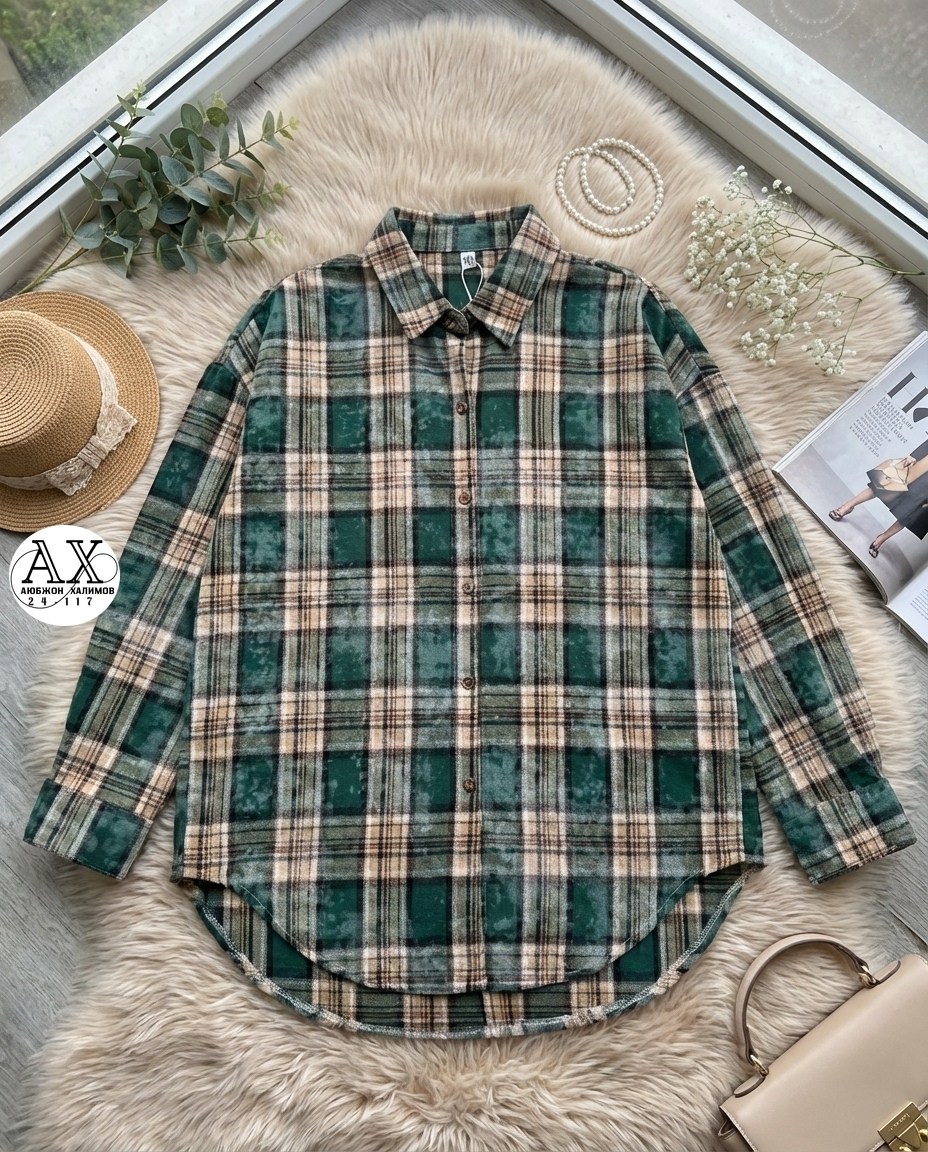 рубашка в клетку женская,рубашка женская,рубашка в клетку,рубашка в клетку оверсайз удлиненная u_soul_clo,рубашка
