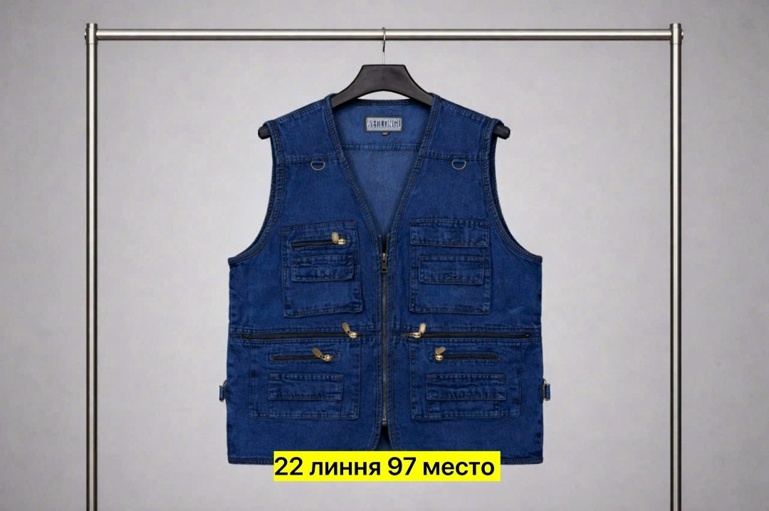 джинсовая жилетка мужская с карманами,жилет джинсовый мужской,жилет мужской,джинсовый жилет,джинсовая жилетка