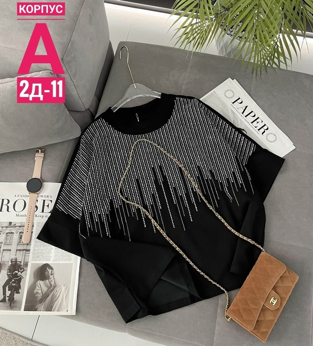 футболка со стразами оверсайз shein collection 223267776,женская футболка,,футболка базовая со стразами оверсайз odmir 302929248