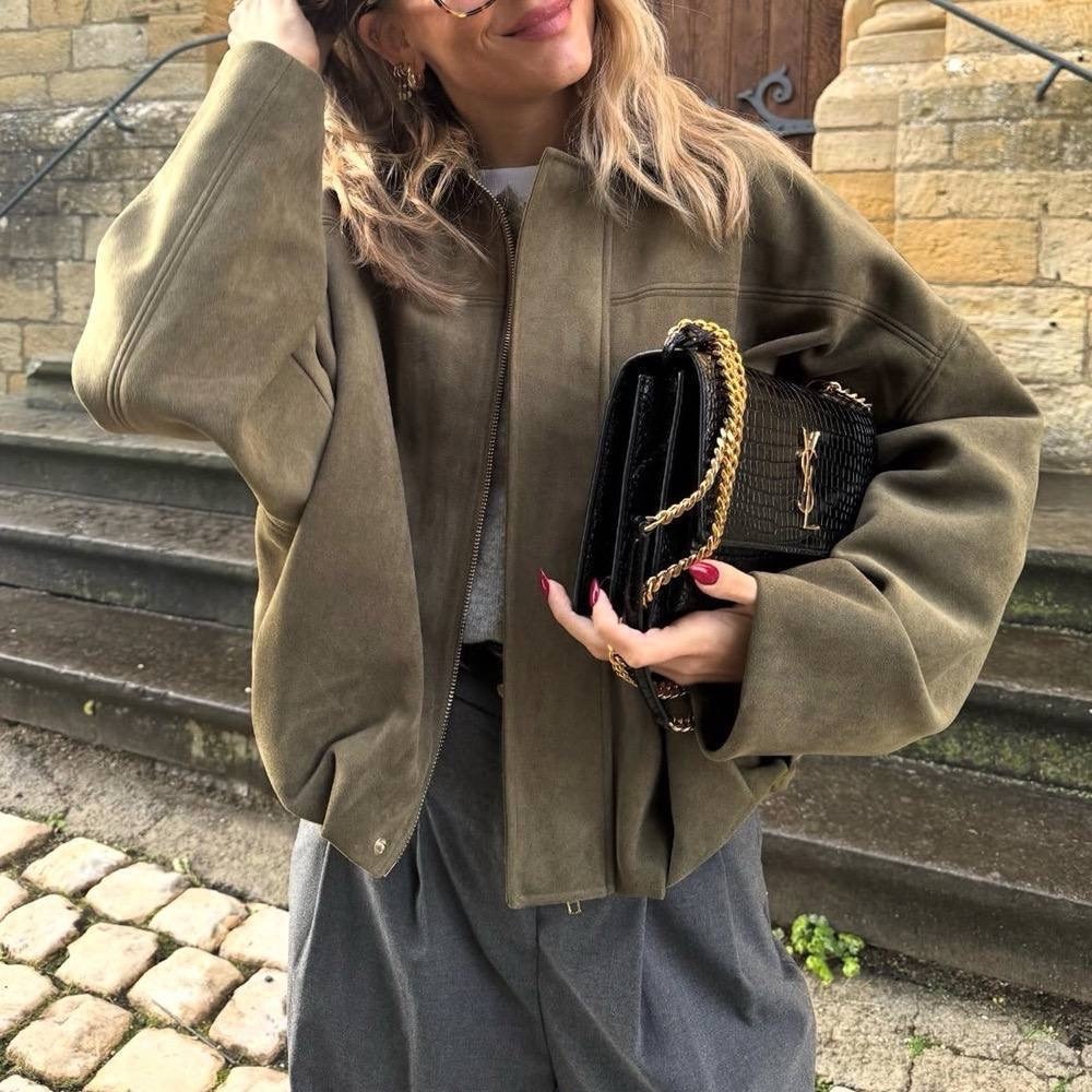 повседневная куртка,замшевая куртка,модные образы,стильные куртки