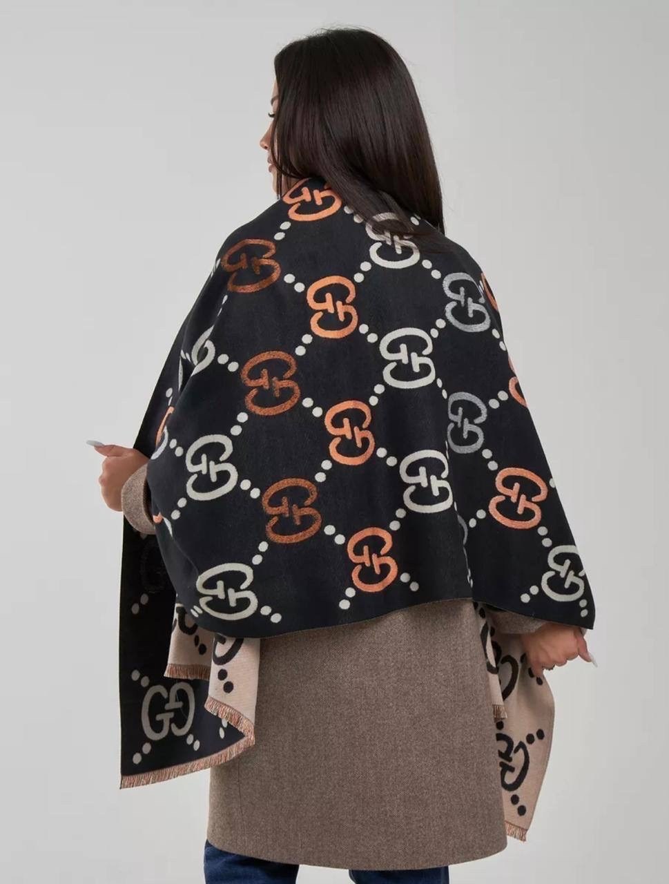 брендовый женский палантин hermes,палантин hermes,hermes шарф,кашемировый шарф,палантин кашемировый шарф hermes glamour boutique