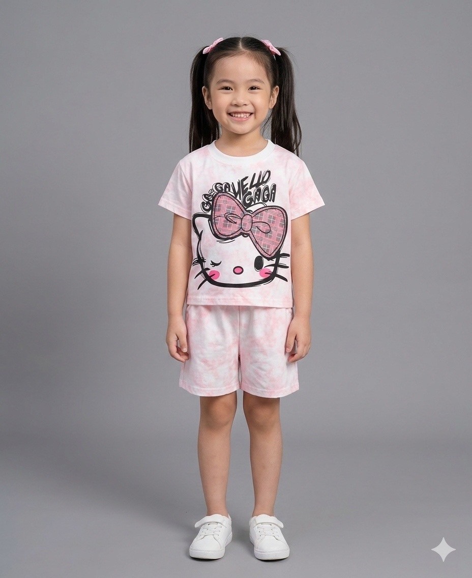 пижама для девочки luneva,пижама для девочек,одежда для девочки,lc waikiki пижамный комплект,костюм для девочек