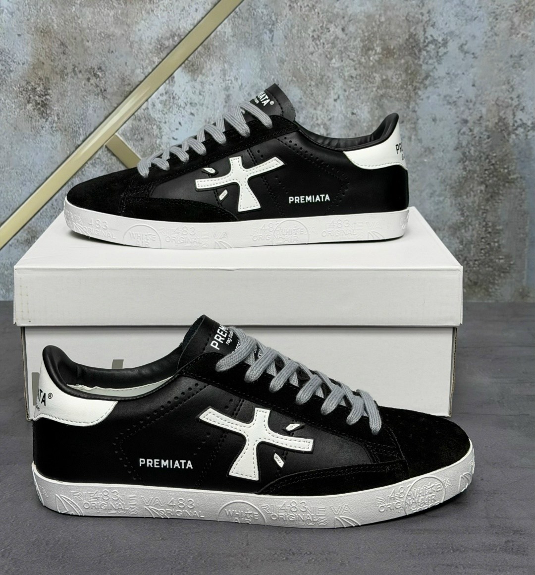 ,кеды premiata,кеды premiata мужские,кроссовки premia,премиата стивен кеды