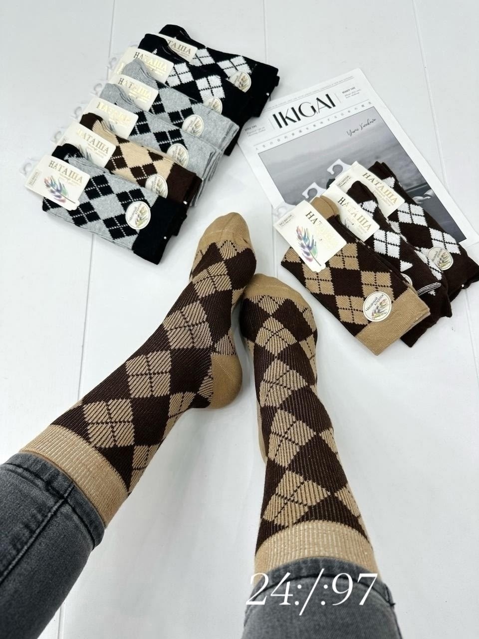 носки модная,длинные носки,носки стиль,носки повседневные,носки женские