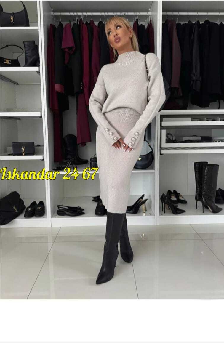 костюм с юбкой,женский костюм с юбкой,вязаный костюм с юбкой,теплый вязаный костюм с юбкой,юбка и кофта костюм