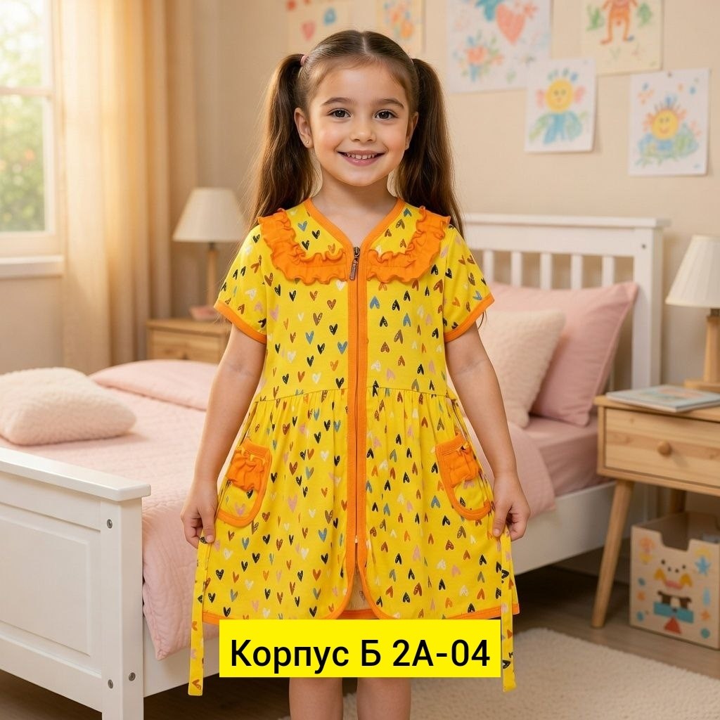 детский халат для девочек,халат для девочек,халат детский,халат дети в цвете,халат домашний детский