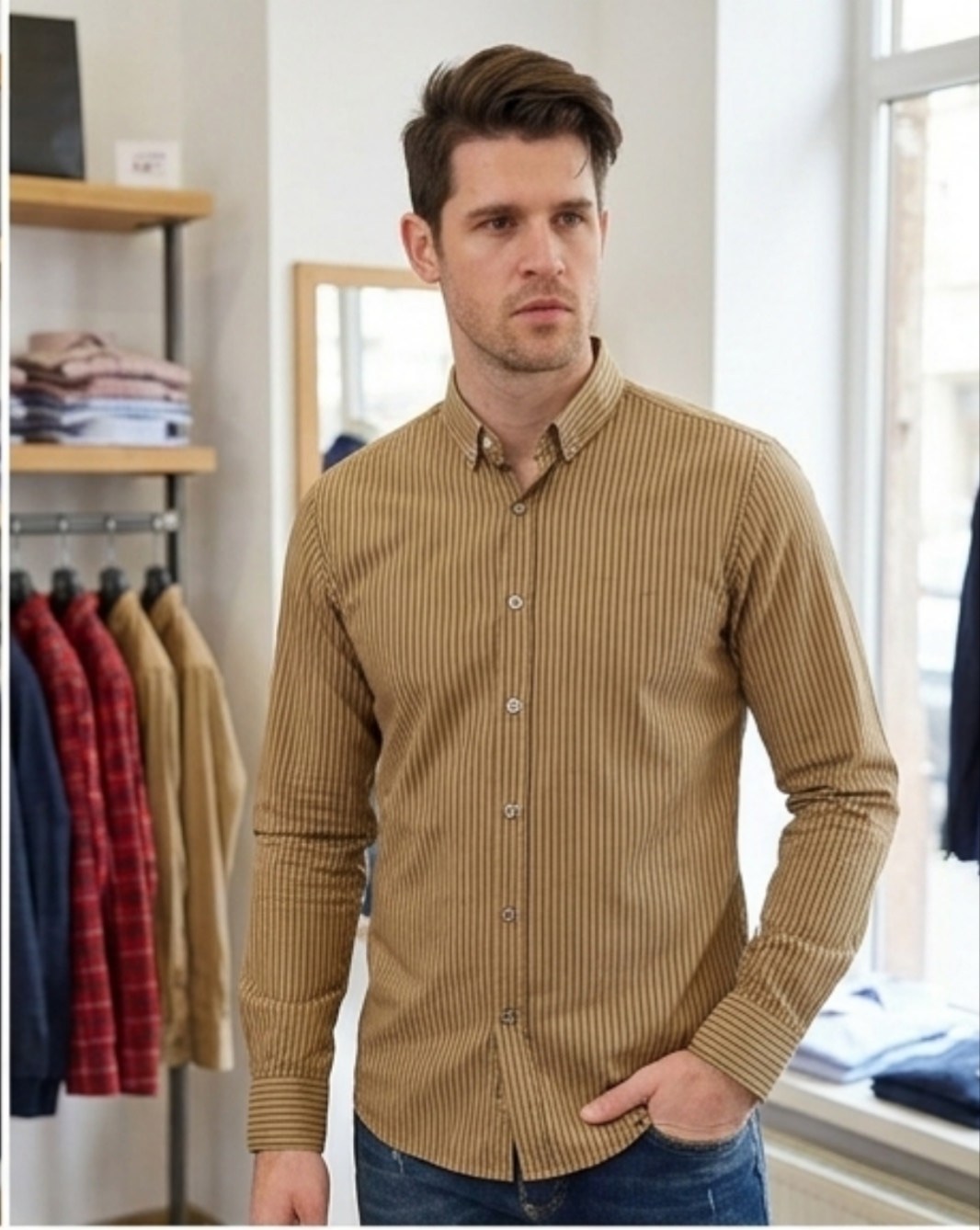 мужская рубашка,мужская рубашка с длинными рукавами,рубашка кантри мужская,повседневная рубашка,мужская мода