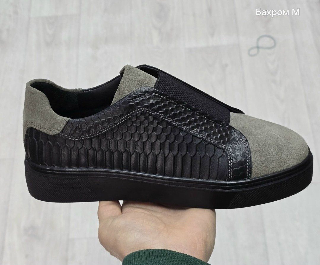 ,слипоны santoni,мужские слипоны,кожаные кеды santoni,мужская