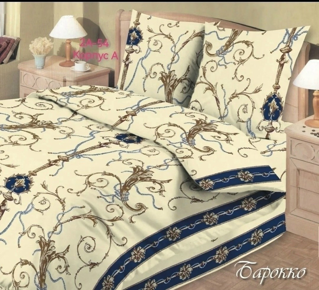 кпб денди бязь, евро,бязь 21508-1,комплект постельного белья, для дома,бязь