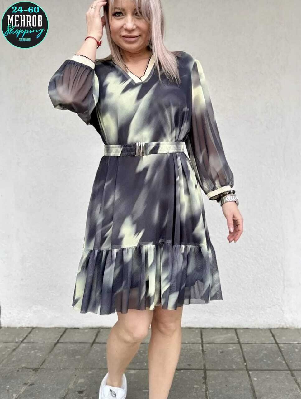 платье легкое,платье синего цвета,платье женская,платье женское шифон,платье шифон