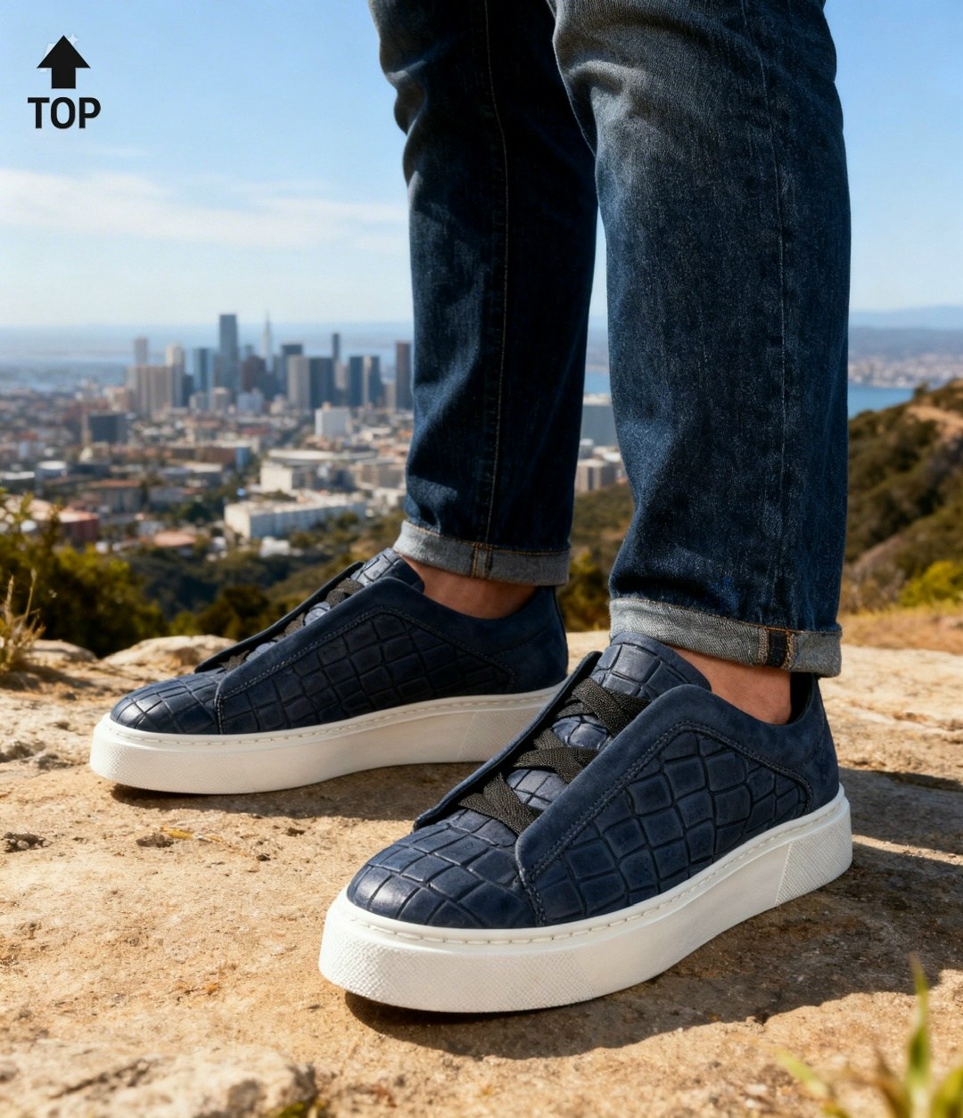 ,кеды из кожи крокодила fargoni,обуви,модные мужские кроссовки,кеды мужские
