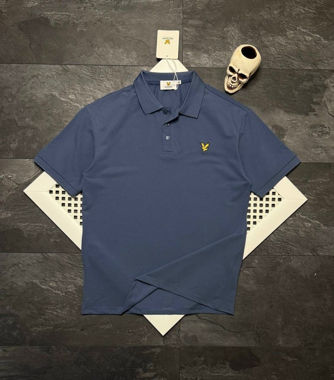 поло lyle scott,поло с,белое поло lyle scott,футболки мужские белые