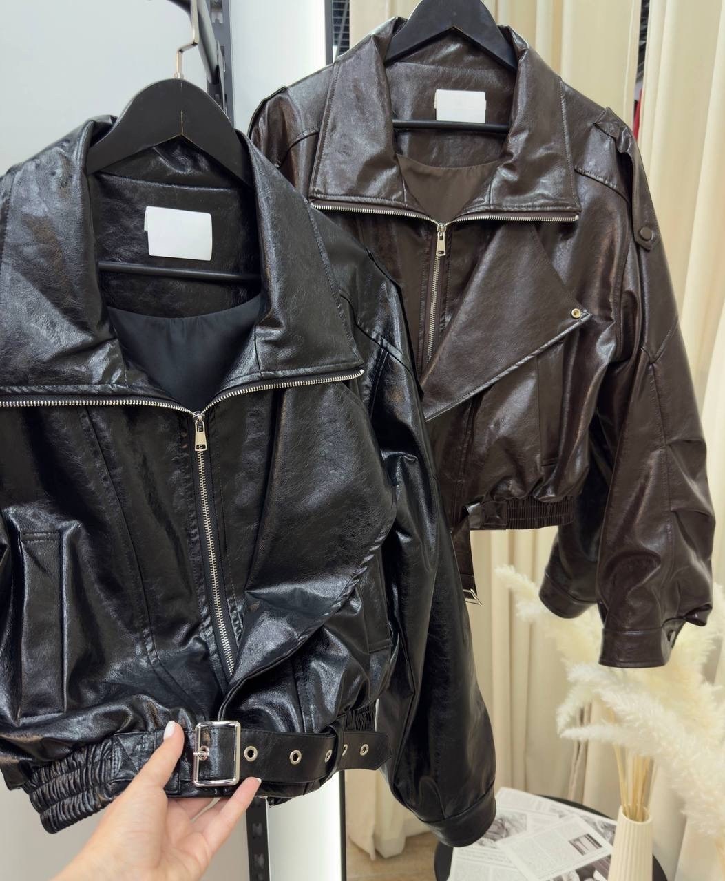 кожаная куртка женская оверсайз,кожаная куртка женская,кожаная куртка,куртка косуха оверсайз,кожаная куртка оверсайз