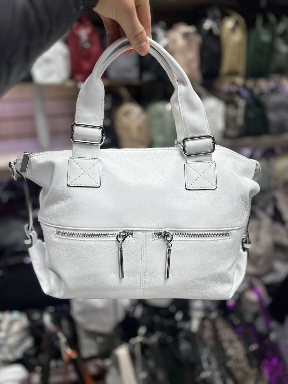 женская кожаная сумка 8794-9 вайт,белая сумка женская,женская кожаная сумка 8794-9 вайт fuzi house,сумка,сумка женская