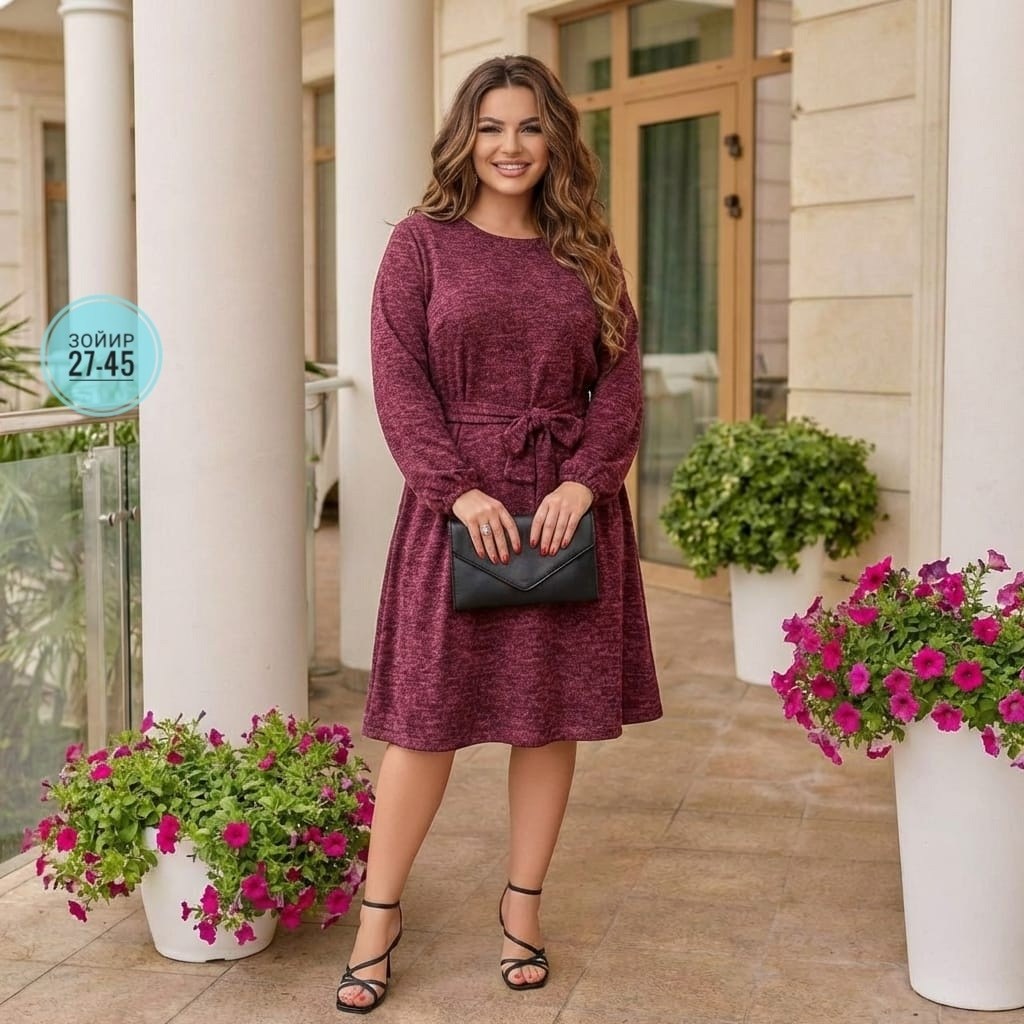 платье,трикотажное платье,теплое платье,платье большие размеры,повседневные платья