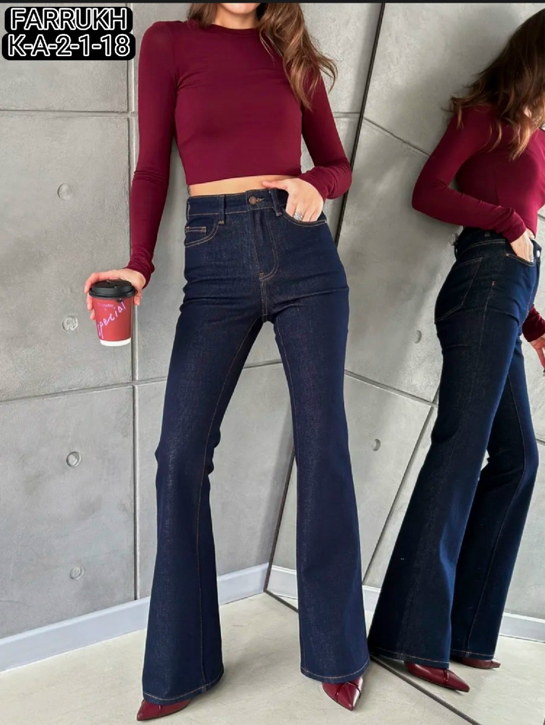 джинсы женские клеш,женские джинсы,женские джинсы клеш с высокой посадкой,джинсы клеш с высокой посадкой,джинсы клеш