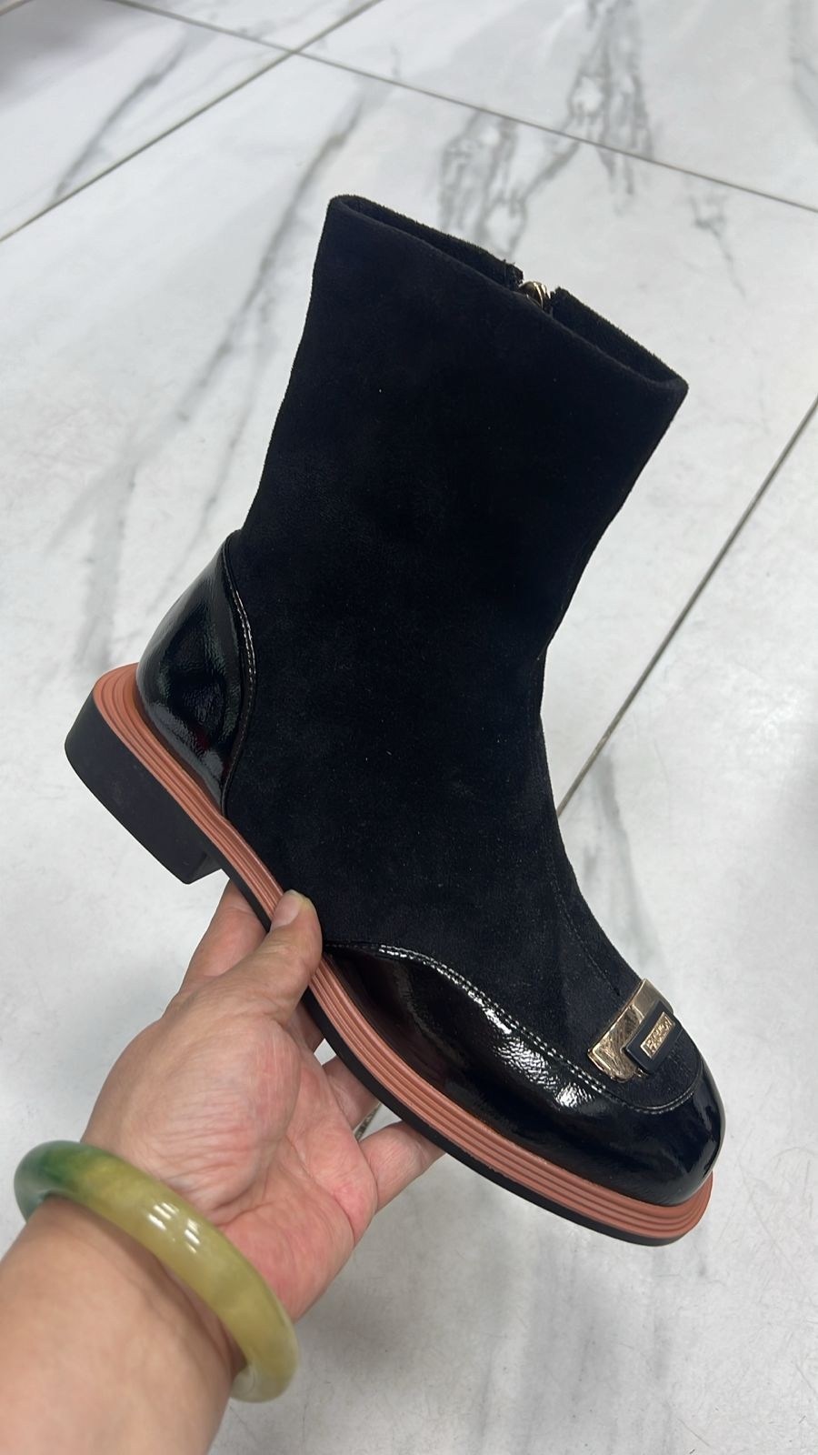 ,женские ботинки,женская ,ботинки женские замшевые 81602,полусапоги