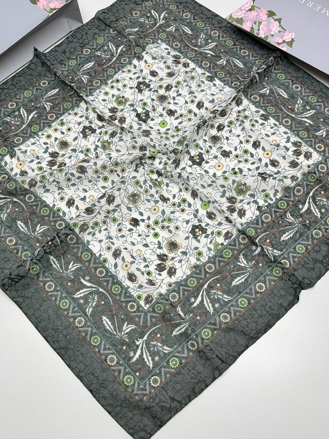 женские платки,зеленый платок,платок палантин,платок хлопок женский,платки шарф