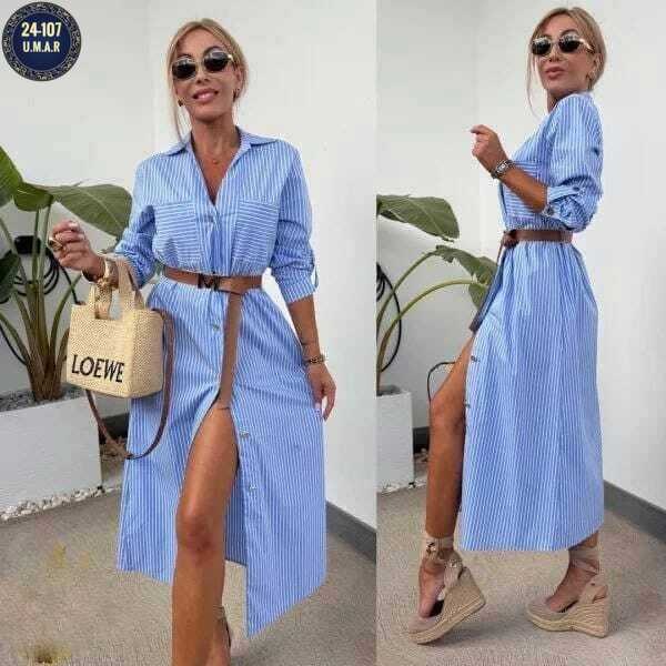 летнее платье рубашка,платье рубашка в полоску,платье рубашка миди длины,платье рубашка,платье рубашка летнее длинное