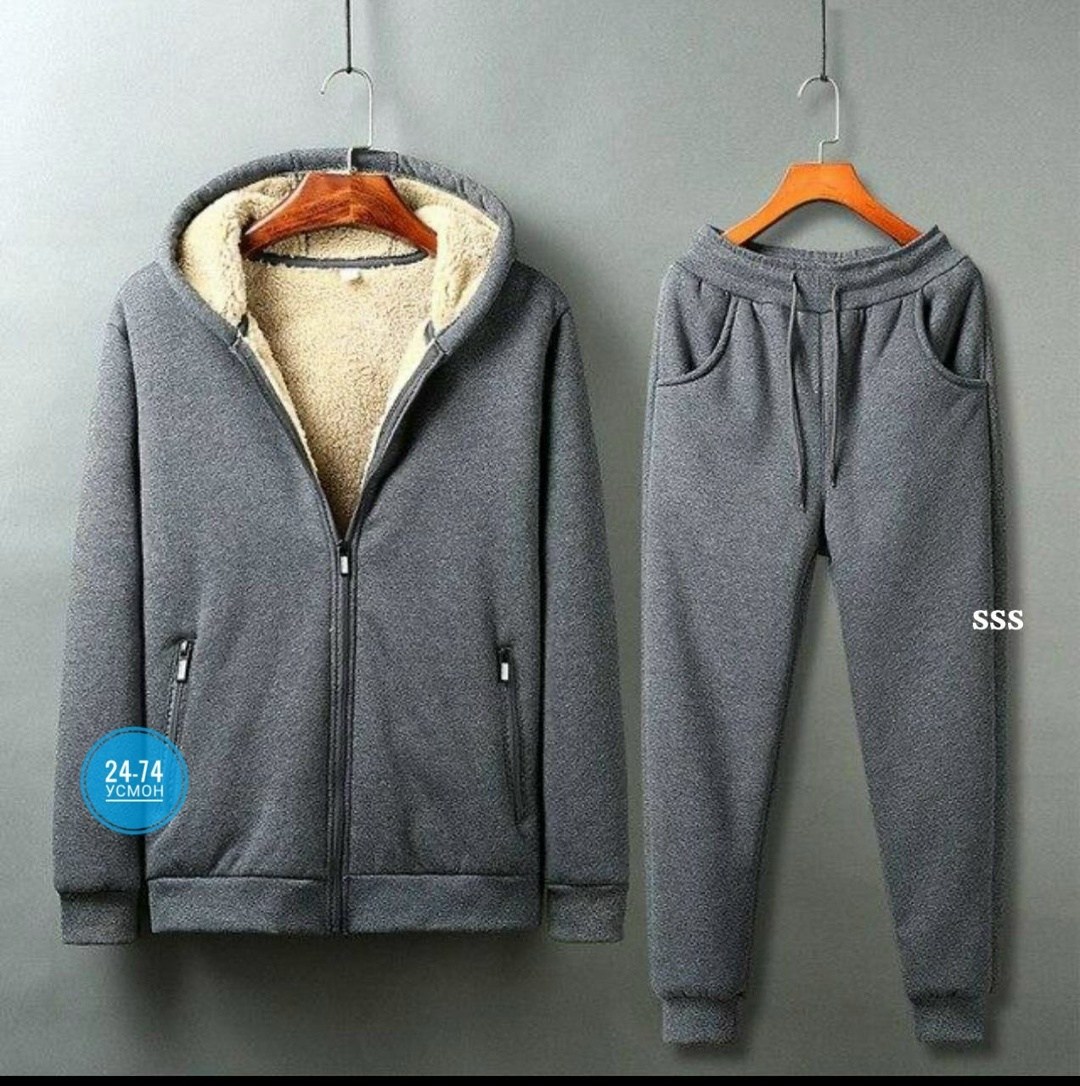 мужской утепленный спортивный костюм с капюшоном,мужской флисовый спортивный костюм с капюшоном,спортивный костюм на меху мужской,мужской зимний спортивный костюм с флисовой подкладкой с капюшоном,муж