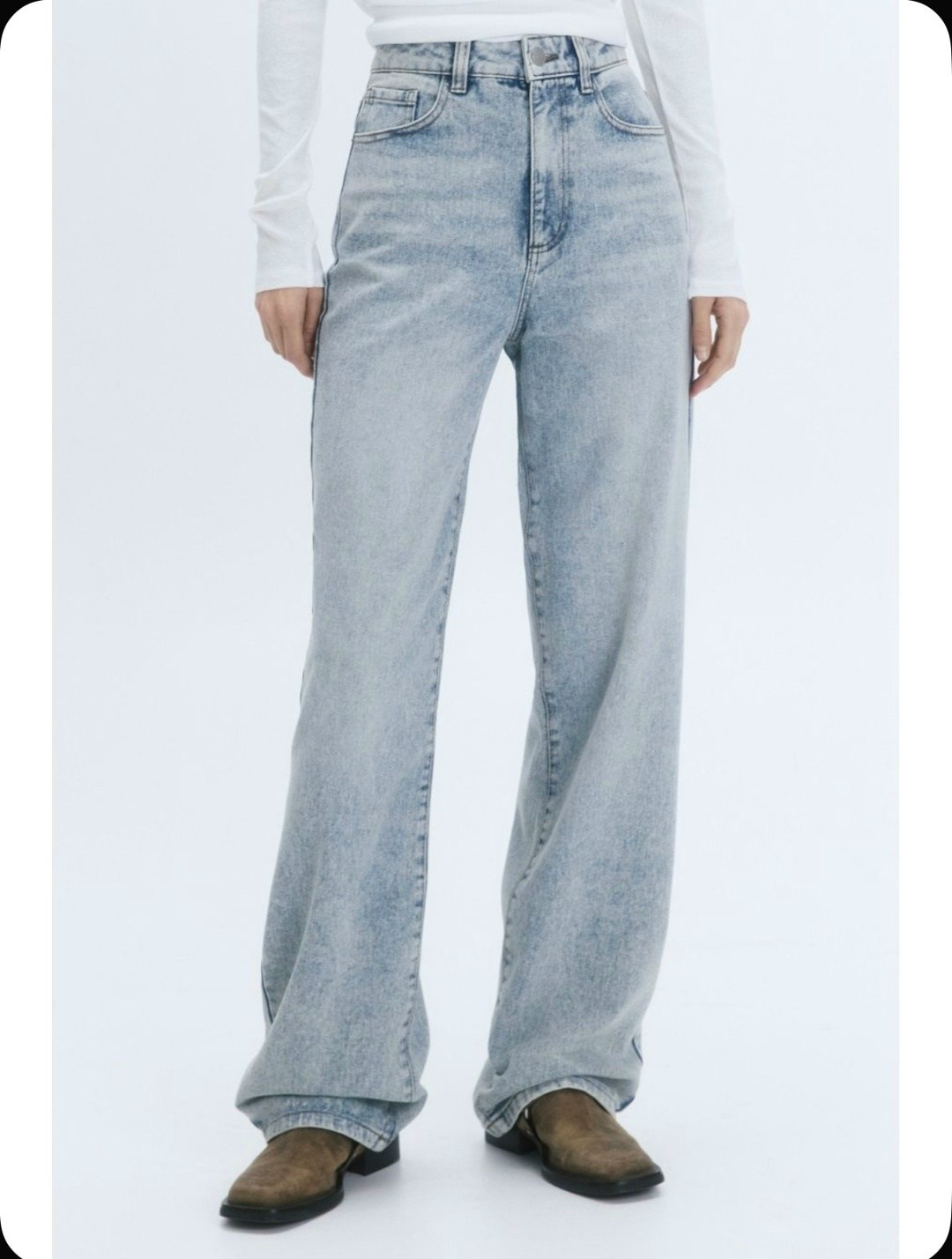 женские джинсы,джинсы женские трубы,джинсы труба,джинсы прямые трубы широкие feimailis,джинсы - трубы клеш широкие арт. 10003281