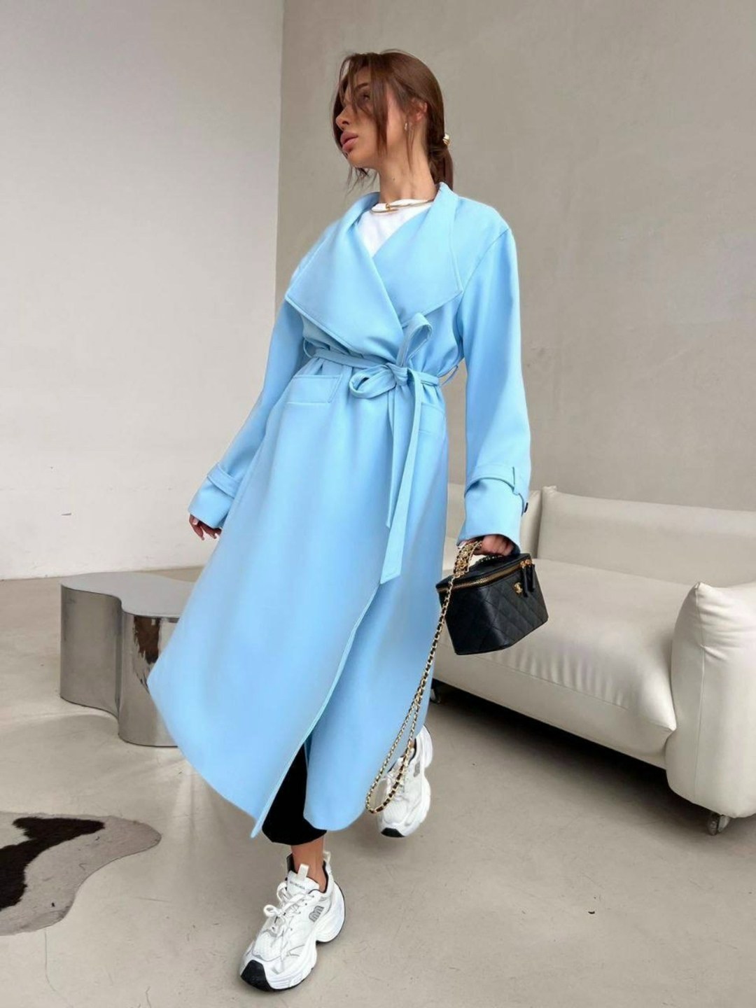 тренч,бежевый тренч,тренч длинный плащ,плащ тренч,модный плащ тренч