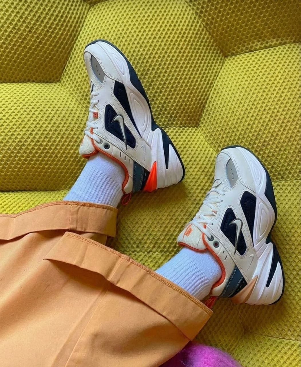 кроссовки nike m 2 k tekno,nike m 2 k tekno,nike tekno,nike m2k tekno light bone turf orange,кроссовки nike