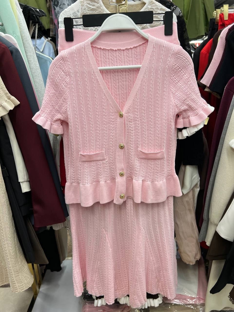 костюм юбка и свитер,трикотажный костюм,вязаный кардиган,кардиган женский,кардиган