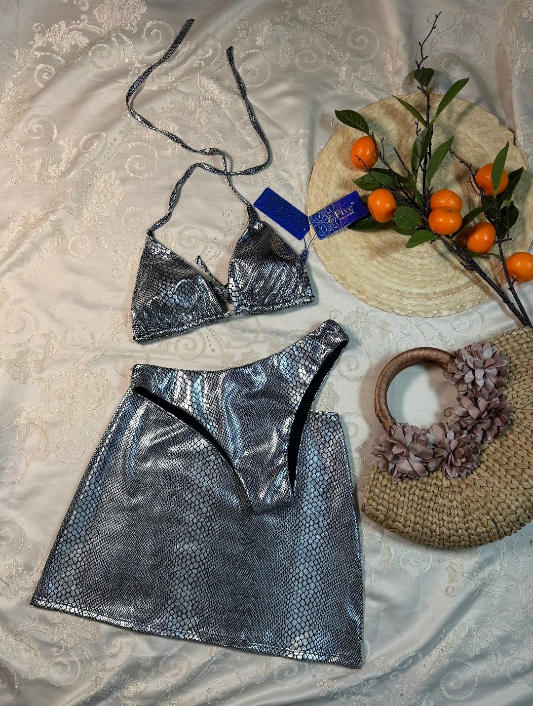 купальник женские,купальник женский сексуальный,металлизированный купальник,бикини купальные,купальник из трех предметов