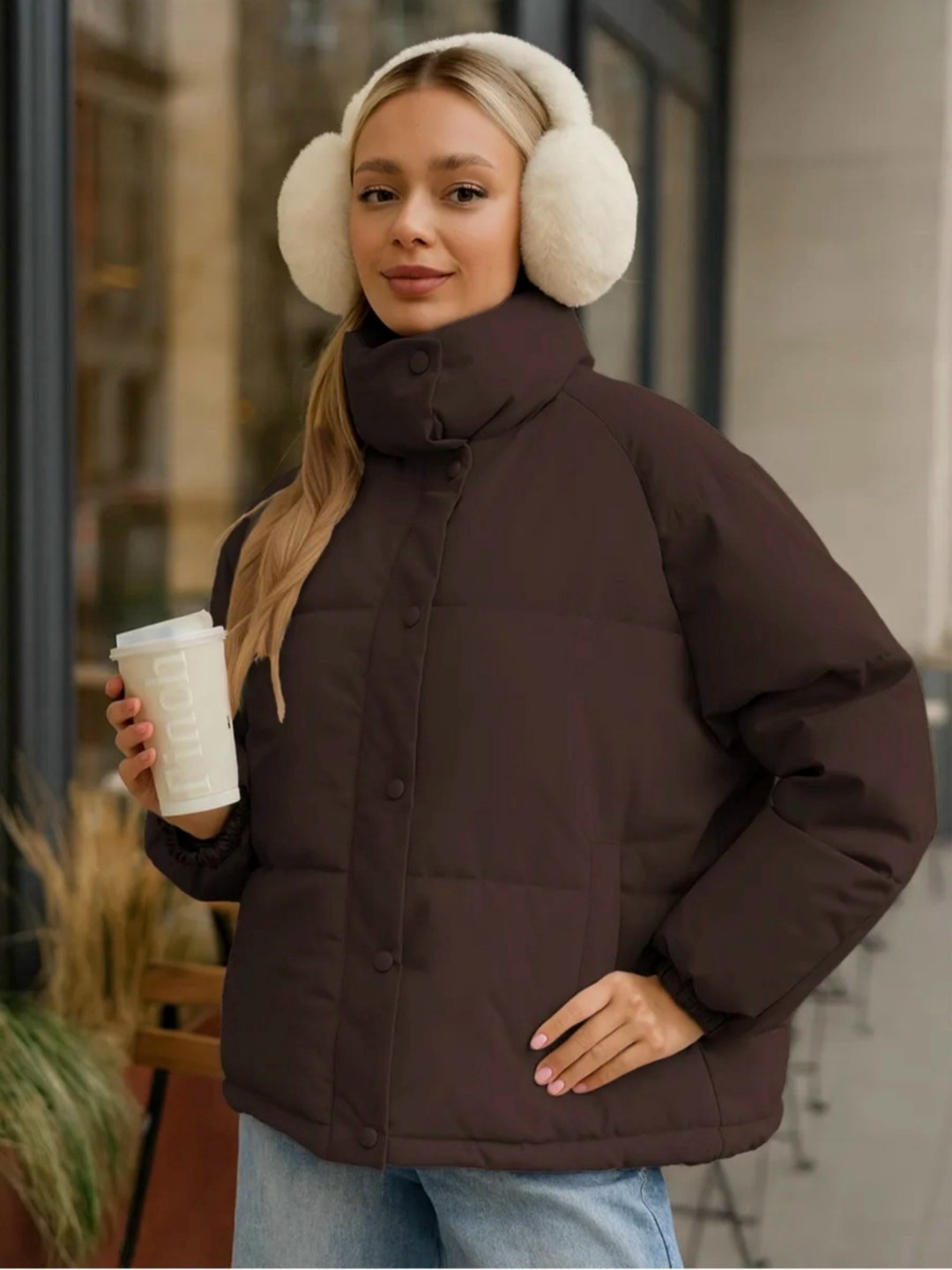 куртка демисезонная оверсайз denisova,оверсайз куртка,демисезонная куртка,женская куртка,утепленная куртка зефирка пуховик осенняя оверсайз твое