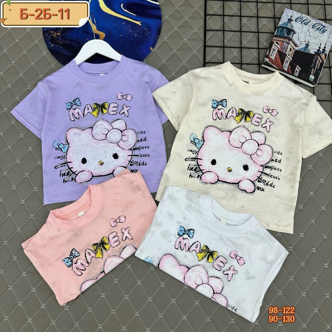 белая футболка с принтом hello kitty gloria jeans,футболка для девочек,футболка с хеллоу китти,молочная футболка oversize с принтом hello kitty gloria jeans,белая футболка с принтом hello kitty