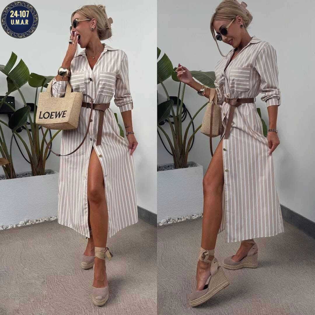 летнее платье рубашка,платье рубашка в полоску,платье рубашка миди длины,платье рубашка,платье рубашка летнее длинное