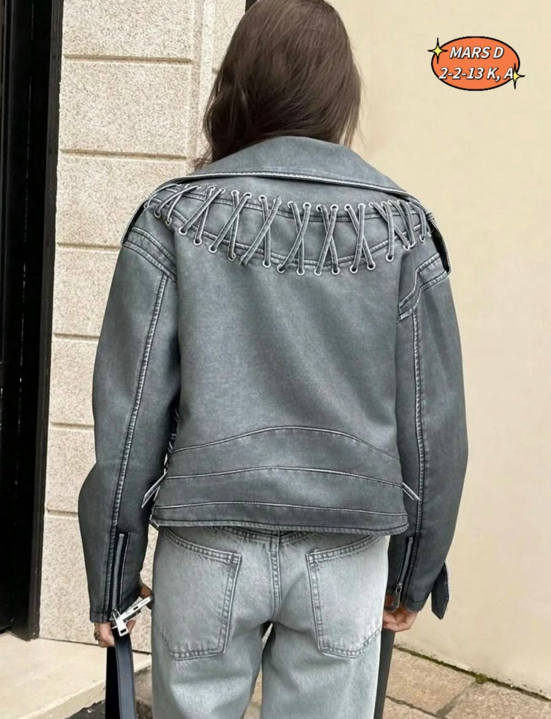 косуха винтажная куртка кожаная oversize серая monyken,куртка косуха,женская косуха,косуха винтажная кожаная куртка серая оверсайз aftfbasic,кожаная куртка косуха