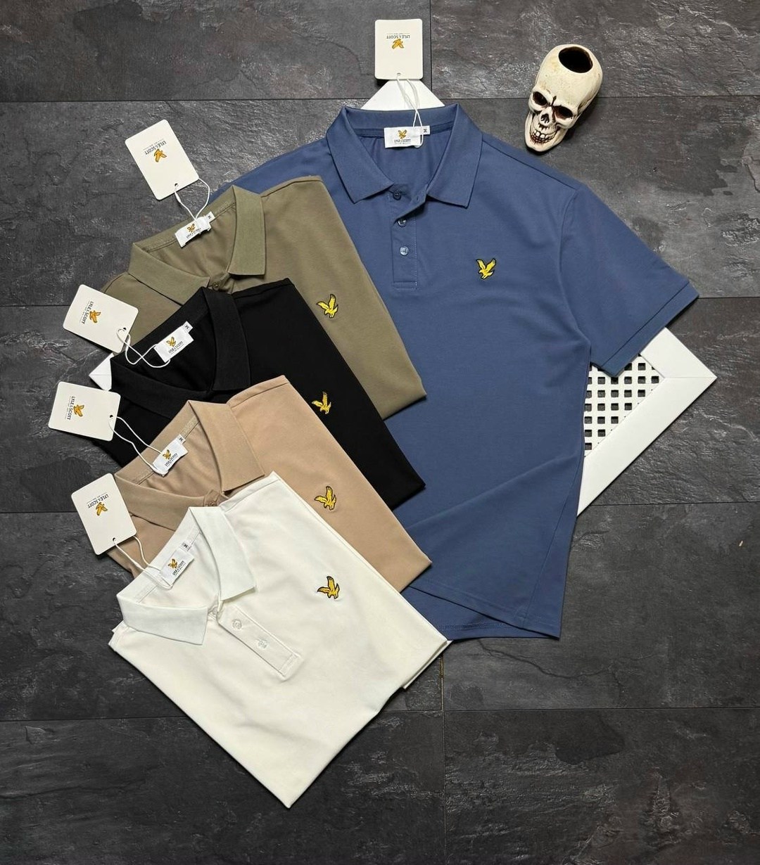поло lyle scott,поло с,белое поло lyle scott,футболки мужские белые