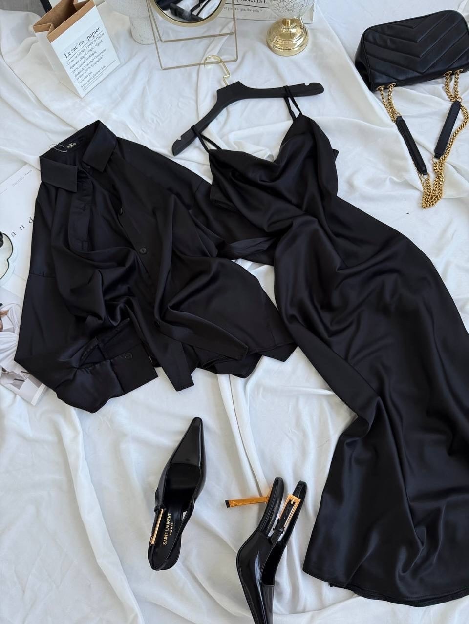 платье шелковое двойка с рубашкой,костюм шелковый,шелковое платье комбинация,шелковое платье комбинация с рубашкой,атласное платье