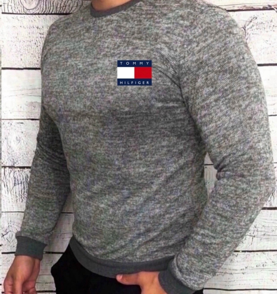 томми хилфигер кофта с большим лого,свитшот мужской tommy hilfiger,свитшот tommy hilfiger lw easy crew sweatshirt,свитшот мужская,свитшот tommy hilfiger серый