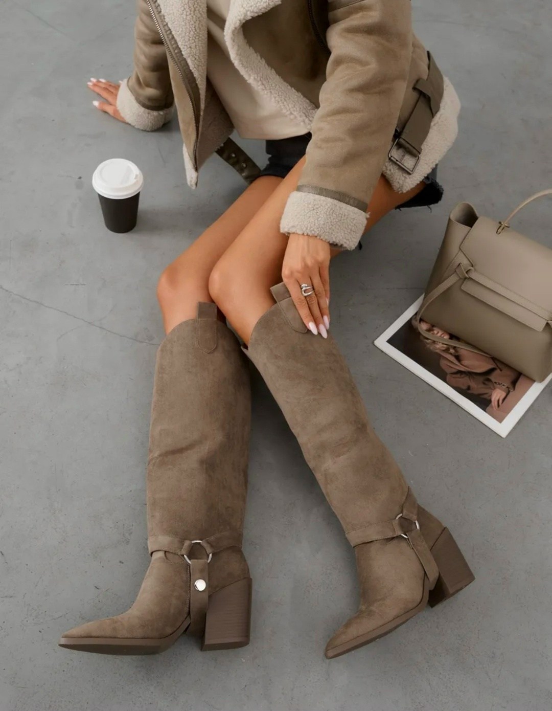 сапоги казаки высокие из натуральной замши,женские сапоги,сапоги казаки,замшевые сапоги,араз сапоги замша