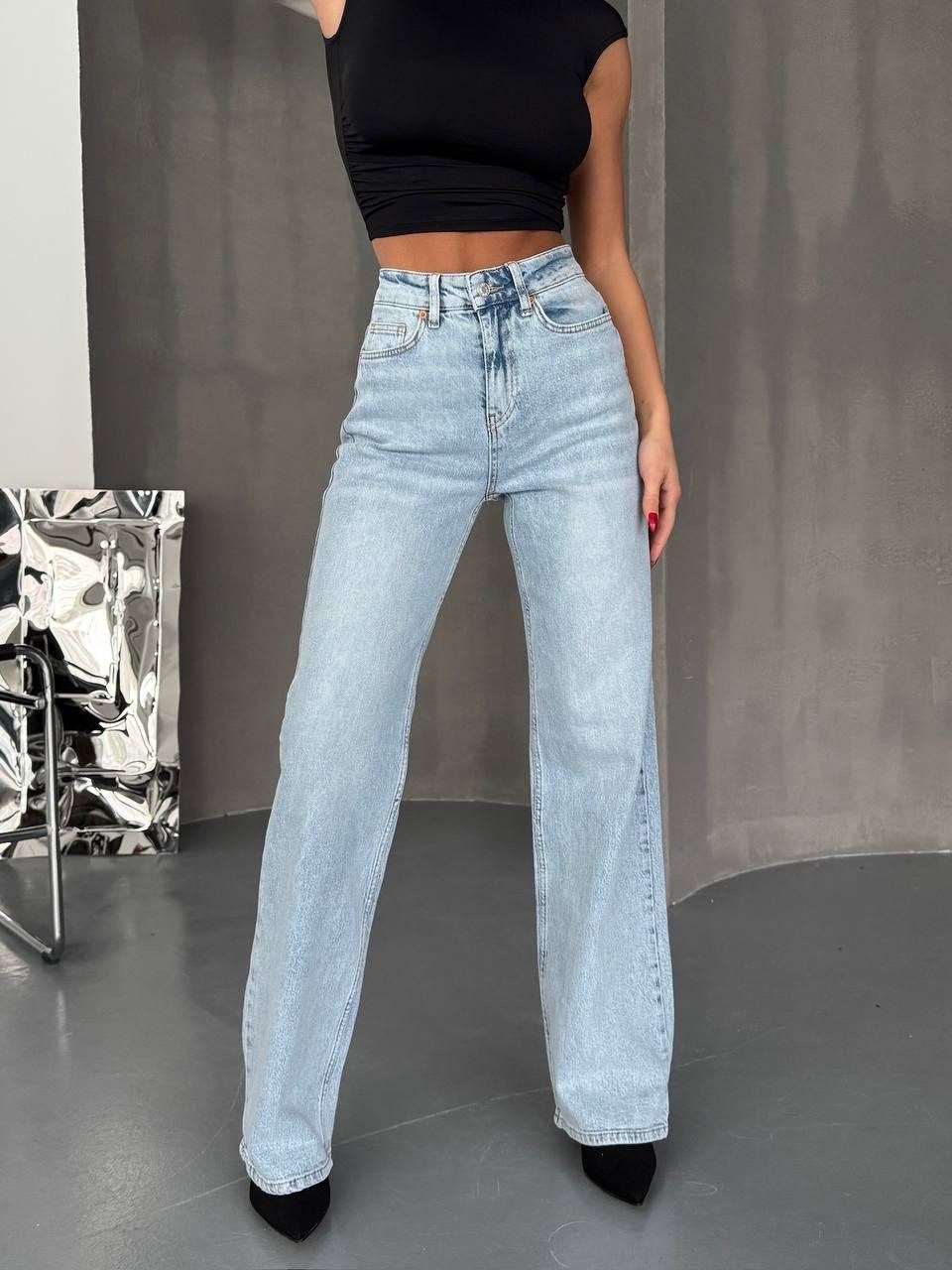 джинсы широкие трубы высокая посадка ella woman,джинсы женские,женские джинсы трубы с высокой посадкой,джинсы палаццо,джинсы женские широкие