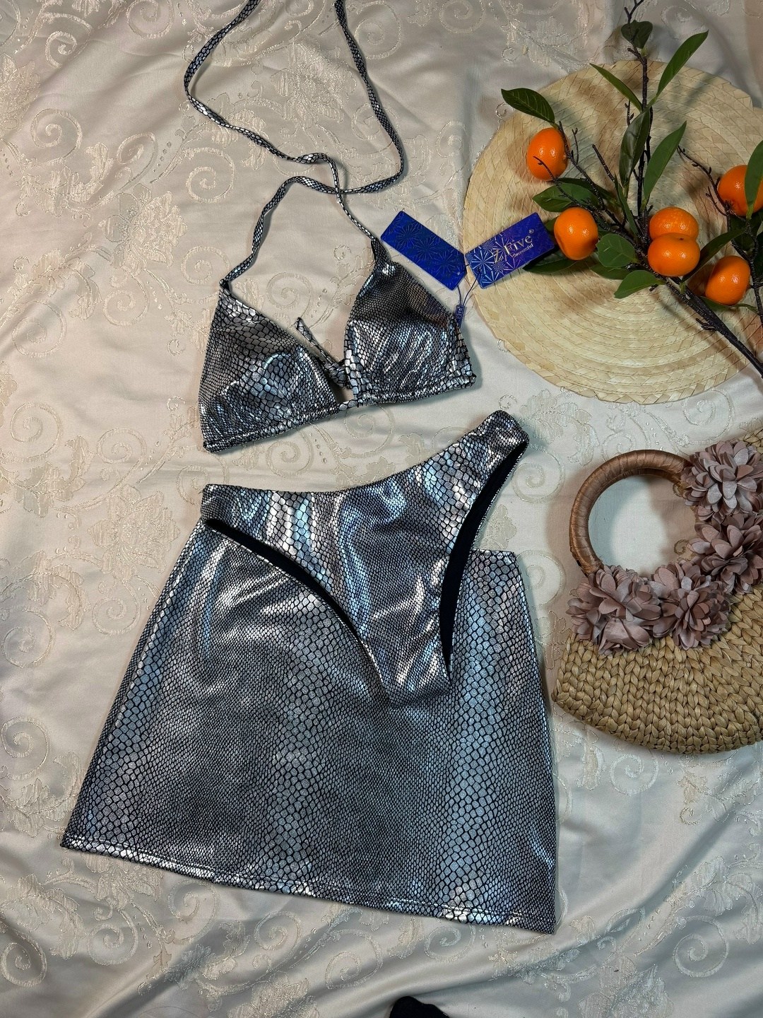 купальник женские,купальник женский сексуальный,металлизированный купальник,бикини купальные,купальник из трех предметов