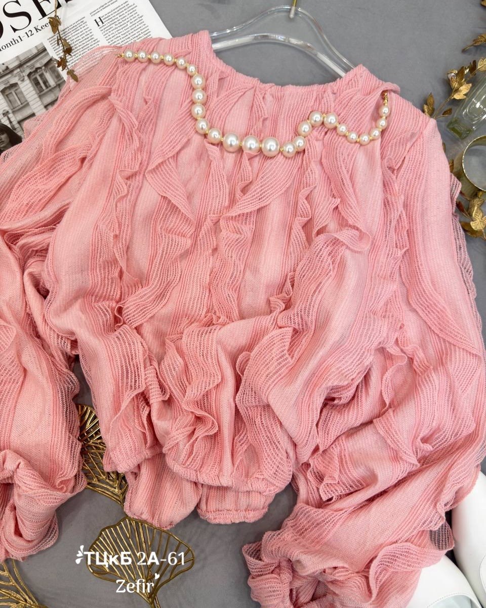 блузка с оборками,блузка,блуза,белая женская блузка,белая блузка