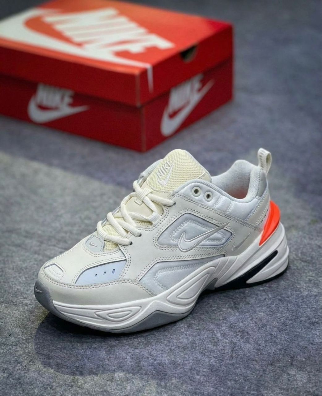 кроссовки nike m 2 k tekno,nike m 2 k tekno,nike tekno,nike m2k tekno light bone turf orange,кроссовки nike